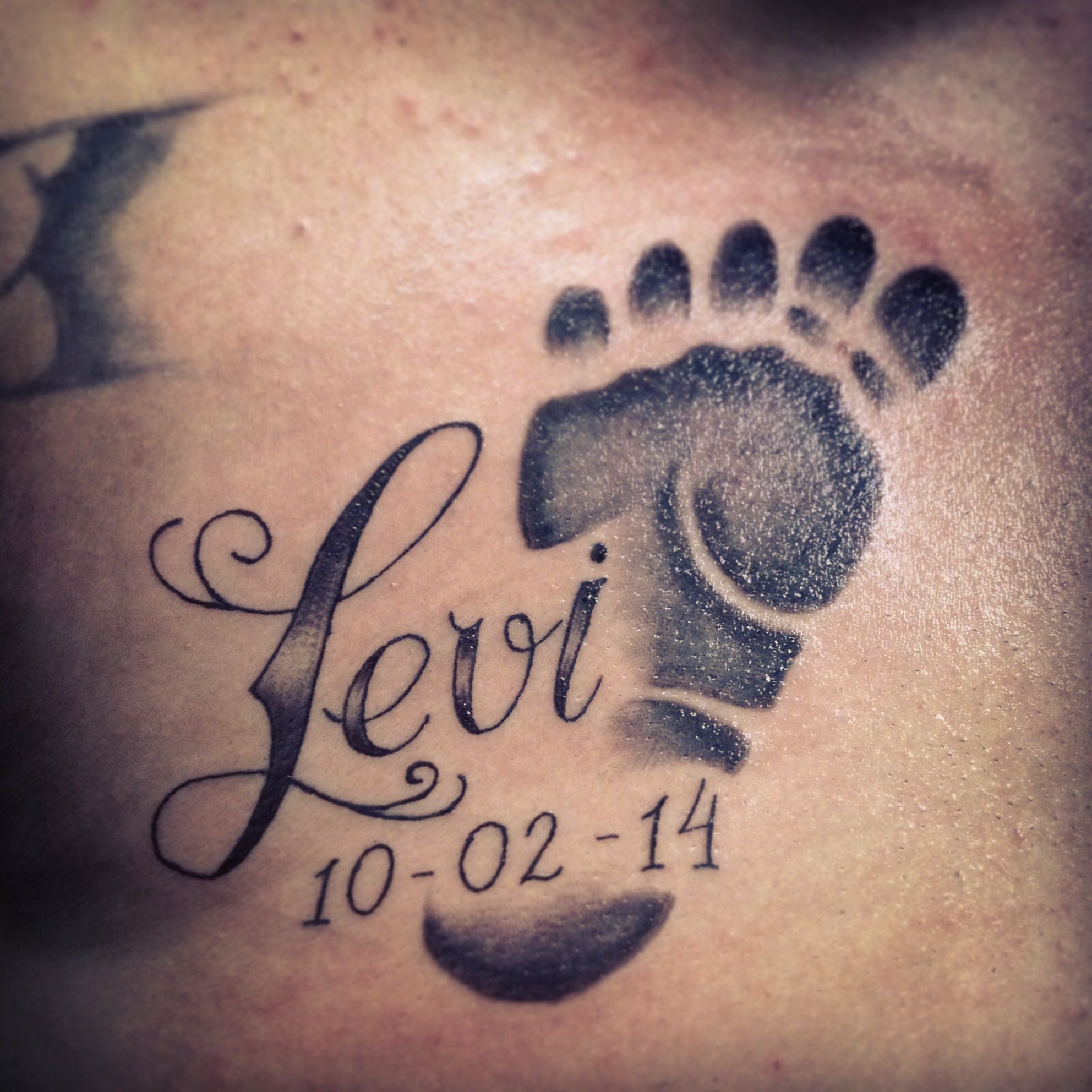 Tattoos of nombres kevin sombreado 16