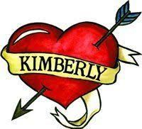 Tattoos of nombres kimberly 61