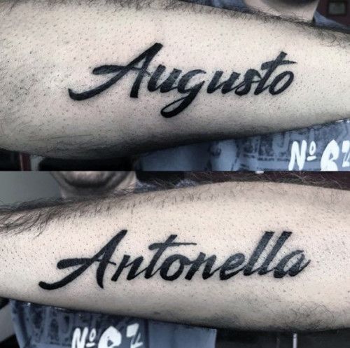 Tatuagens de nombres lucas