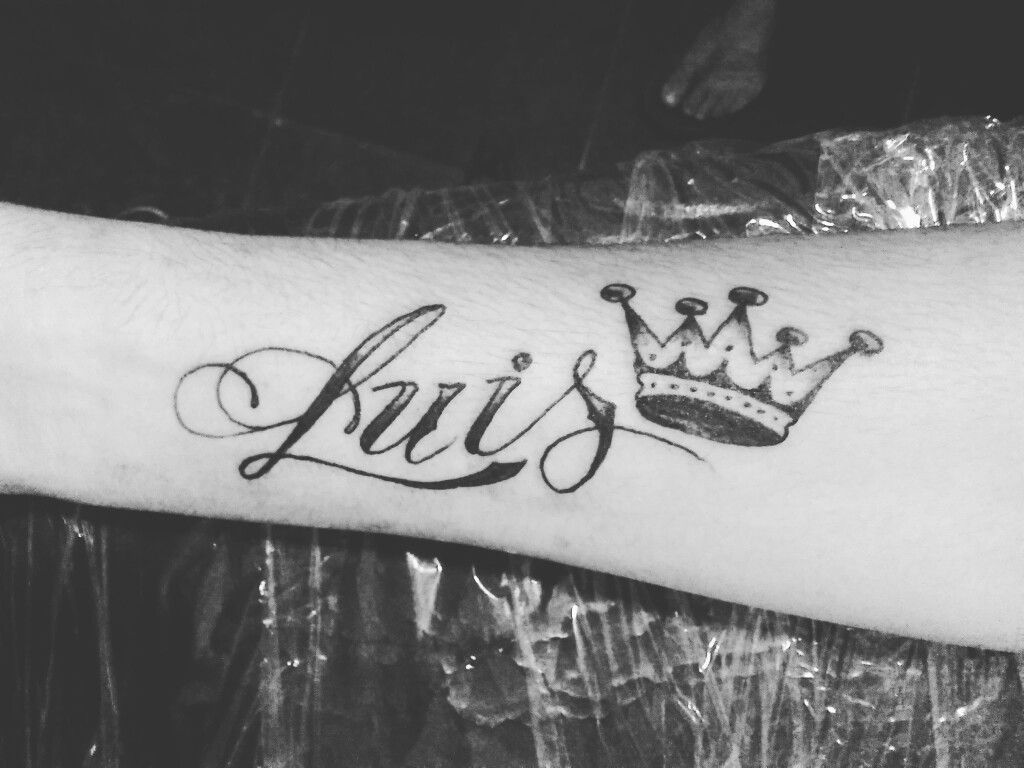 Tatuajes de nombres luis 14