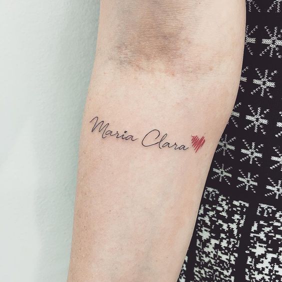 Tatouages de nombres maria 13