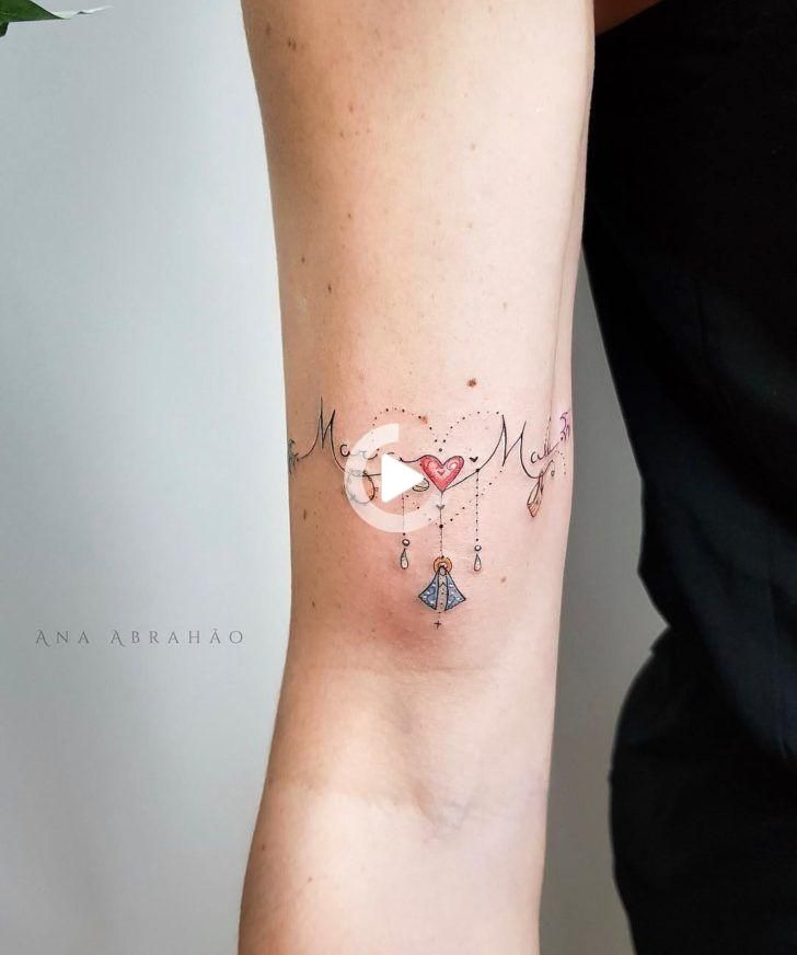 Tatouages de nombres maria 9