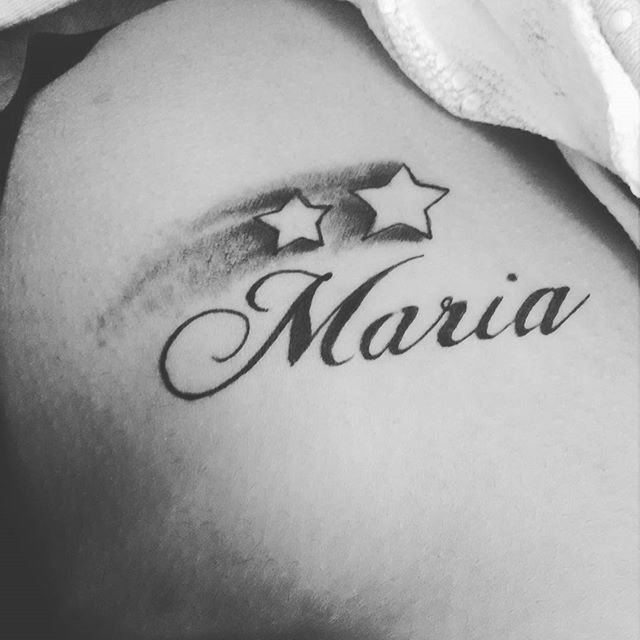 Tatouages de nombres maria 16