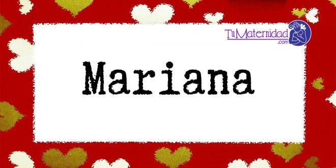Tatuaggi di nombres mariana 8