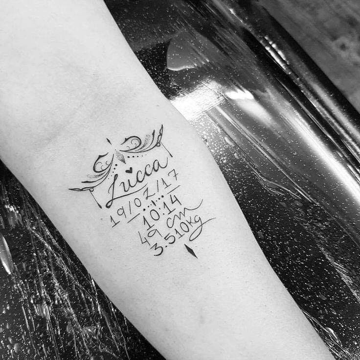 Tattoos of nombres martina 2
