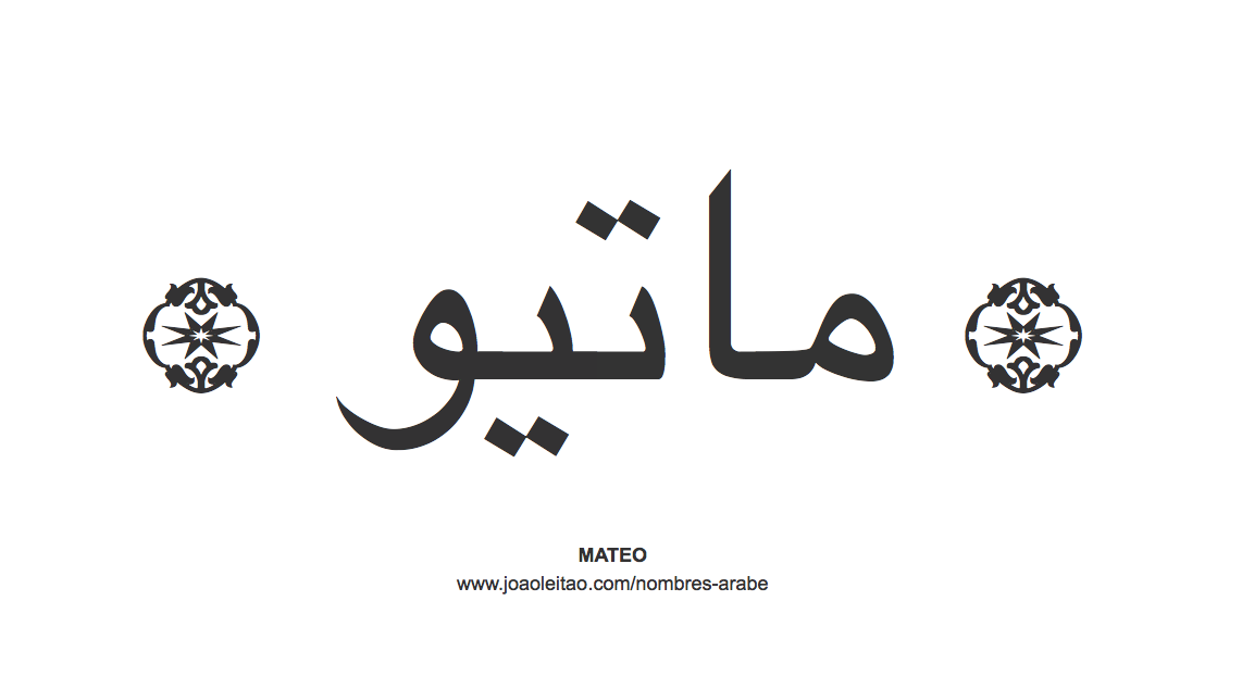 Tattoos von nombres mateo 54