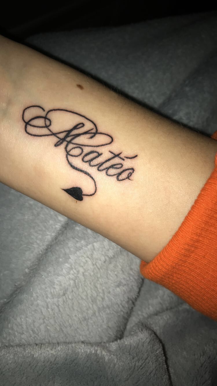 Tattoos von nombres mateo 2