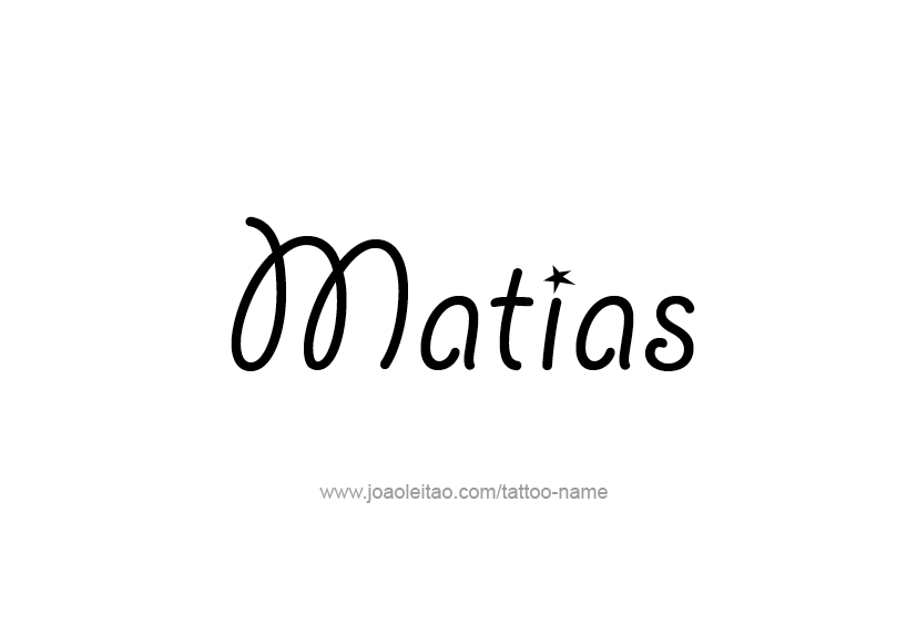 Tatouages de nombres matias 31