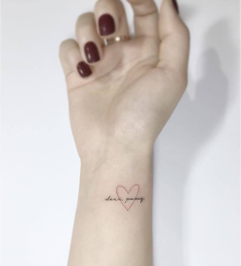 Tattoos of nombres minimalistas 39