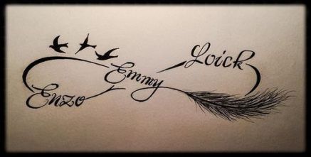 Tattoos von nombres modernos 4