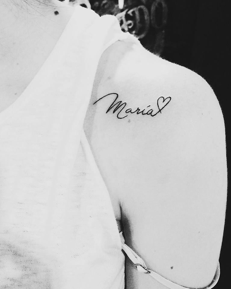 Tatuajes de nombres mujeres 8