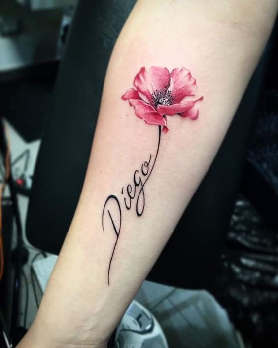 Tatuajes de nombres mujeres 7