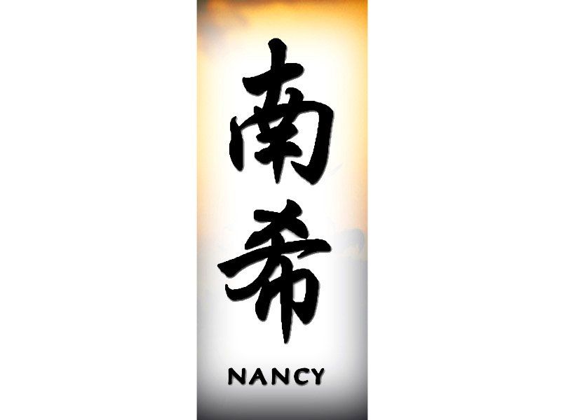 Tatuajes de nombres nancy 8