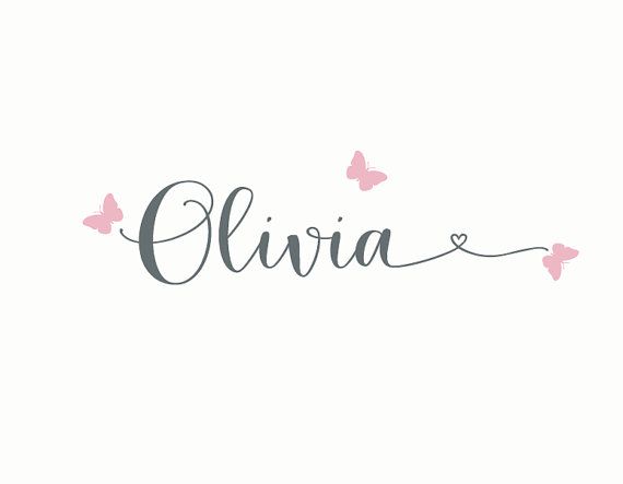 Tatuajes de nombres olivia