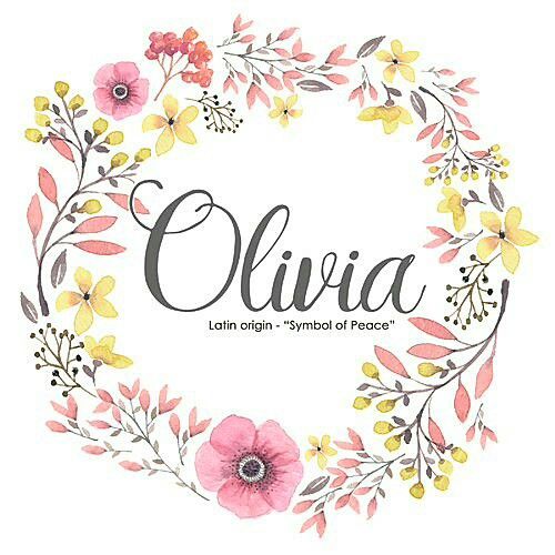 Tatuaggi di nombres olivia 10