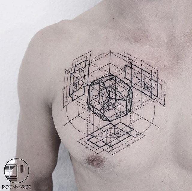 Tatouages de nombres rafael 15