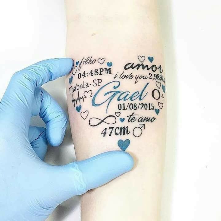 Tattoos of nombres rafael en el brazo 60