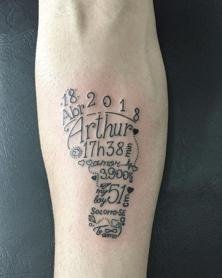 Tattoos of nombres rafael en el brazo 14