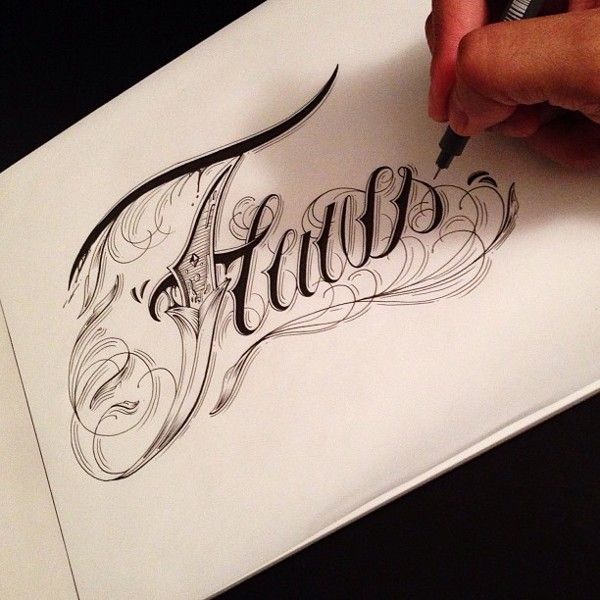 Tattoos von nombres raul 41