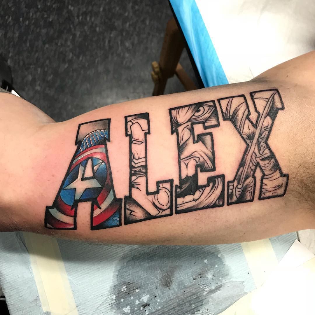 Tattoos von nombres raul 27