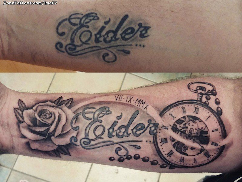Tatouages de nombres roberto 2