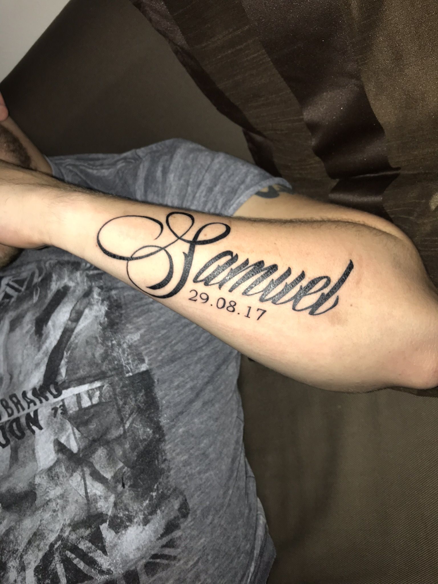 Tattoos of nombres samuel 12