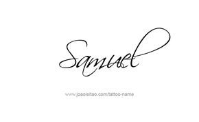 Tattoos of nombres samuel 6