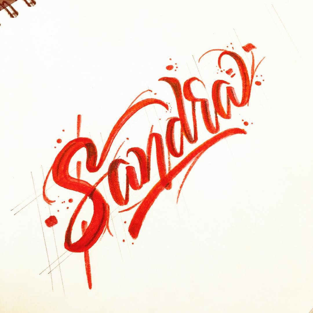 Tatuajes de nombres sandra 5