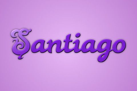 Tatuajes de nombres santiago 4