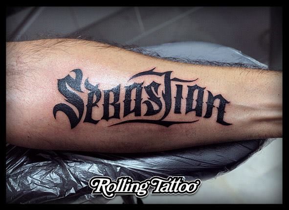 Tattoos of nombres sebastian 31