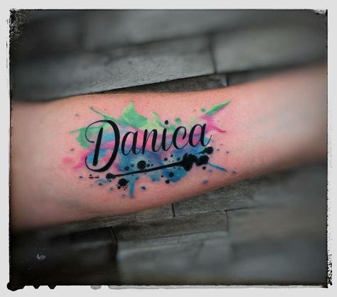 Tatouages de nombres sergio en el brazo 29