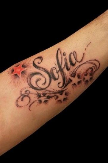 Tattoos of nombres sofia 11