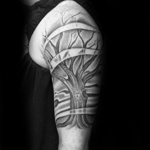Tattoos von nombres sombreados 32