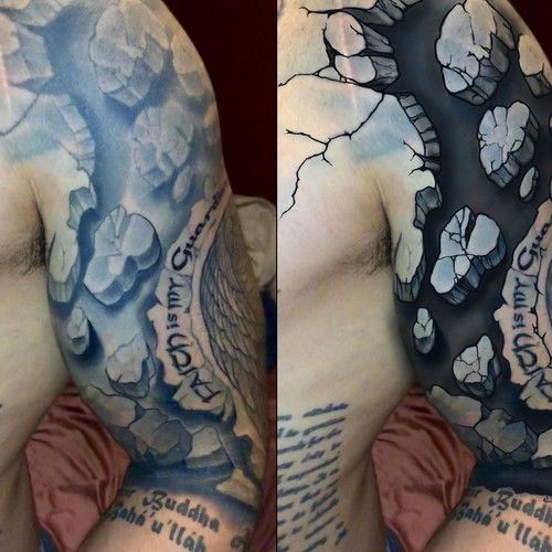 Tattoos von nombres sombreados 27