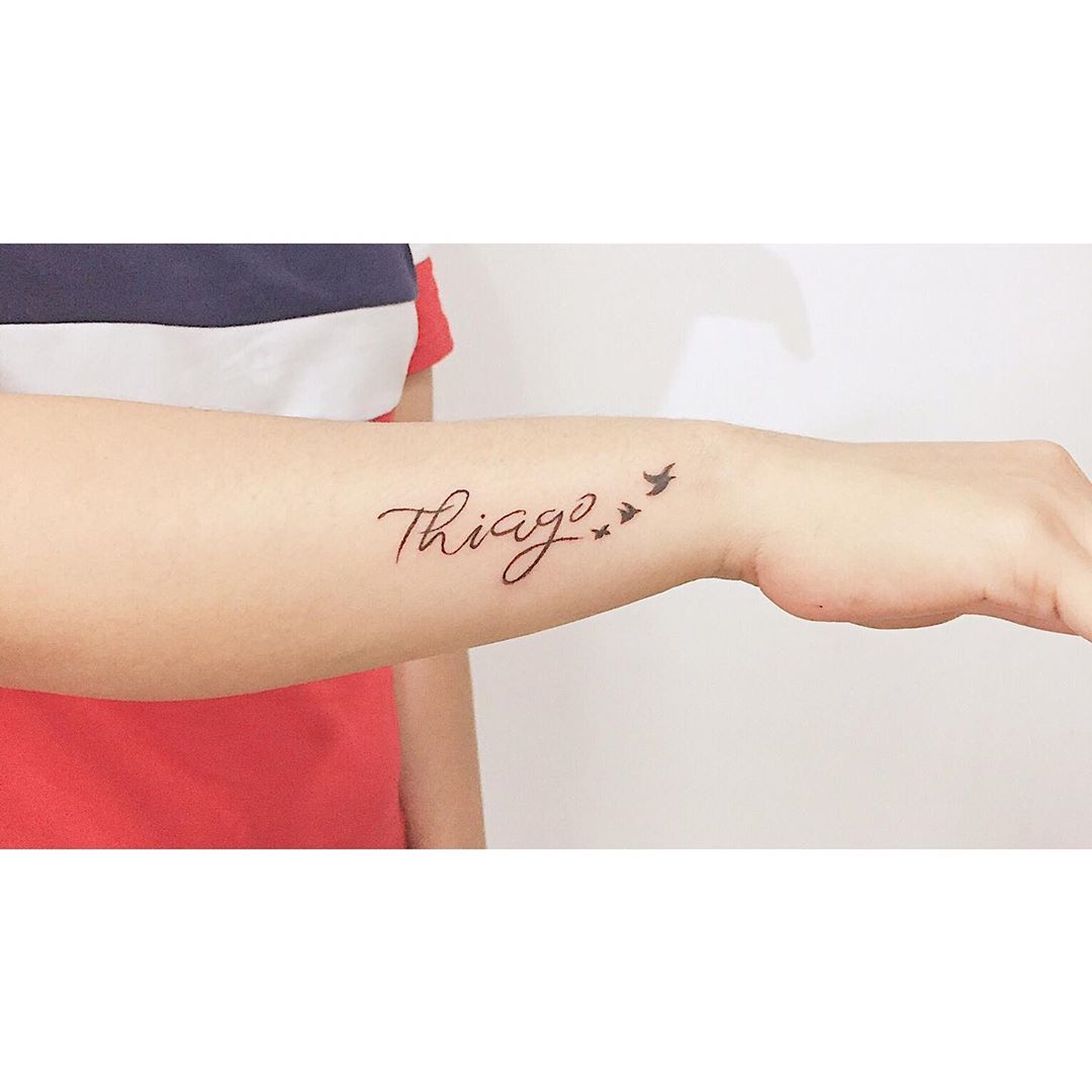 Tatouages de nombres thiago 14
