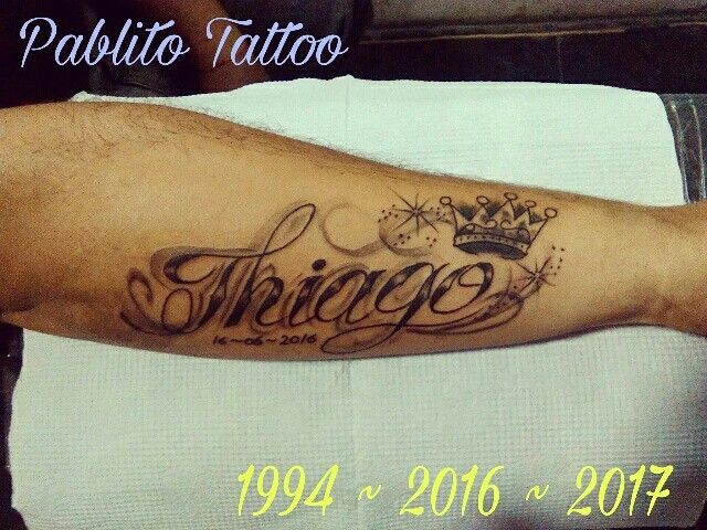 Tatouages de nombres thiago 11