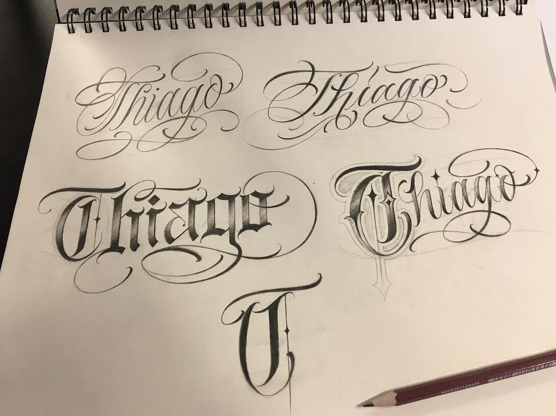 Tatouages de nombres thiago 6