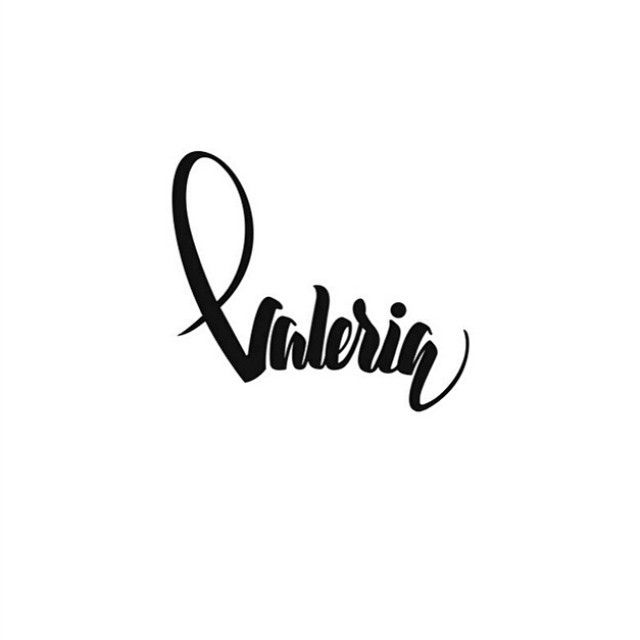 Tattoos von nombres valeria 47