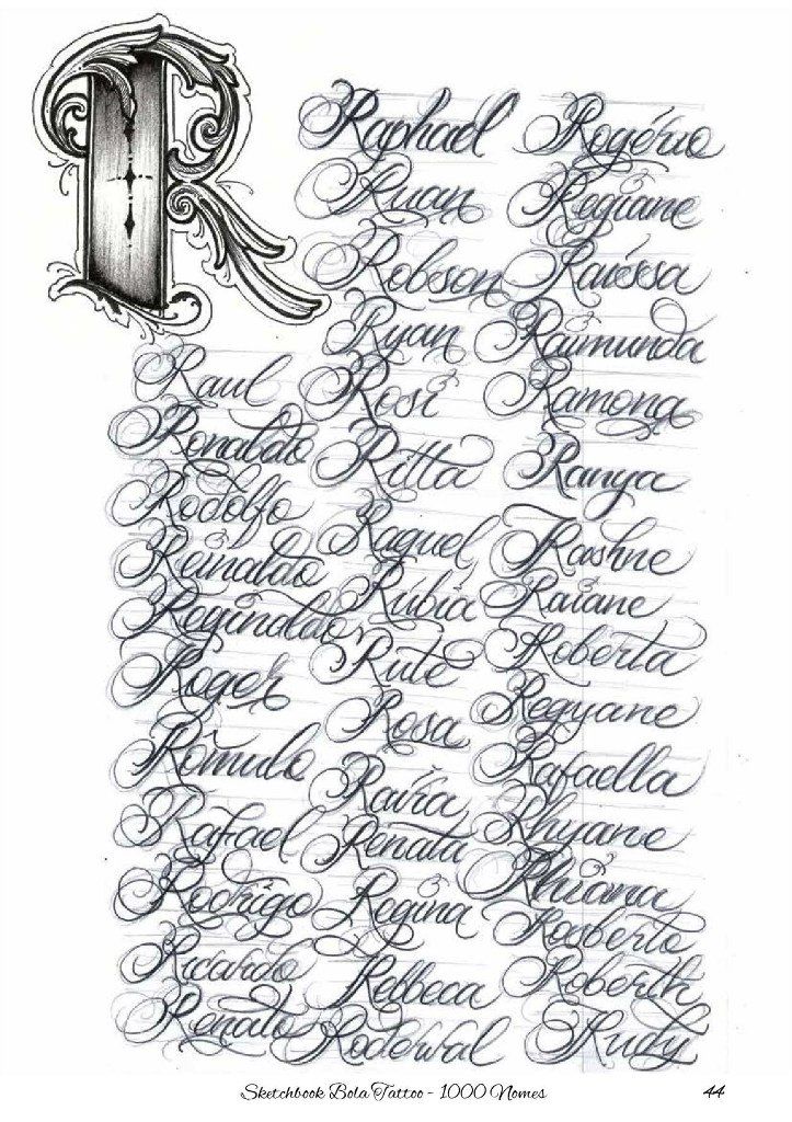 Tatuajes de nombres y apellidos 11