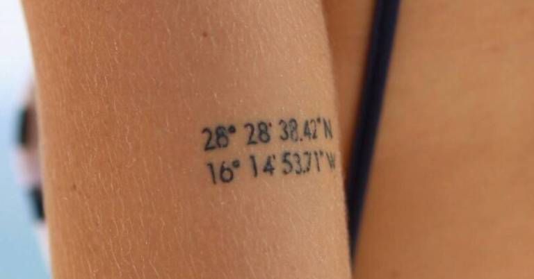 Tatuagens de nombres y numeros romanos 3