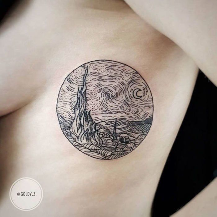 Tatuajes de obras de arte