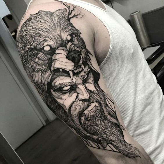 Tattoos of odin 14