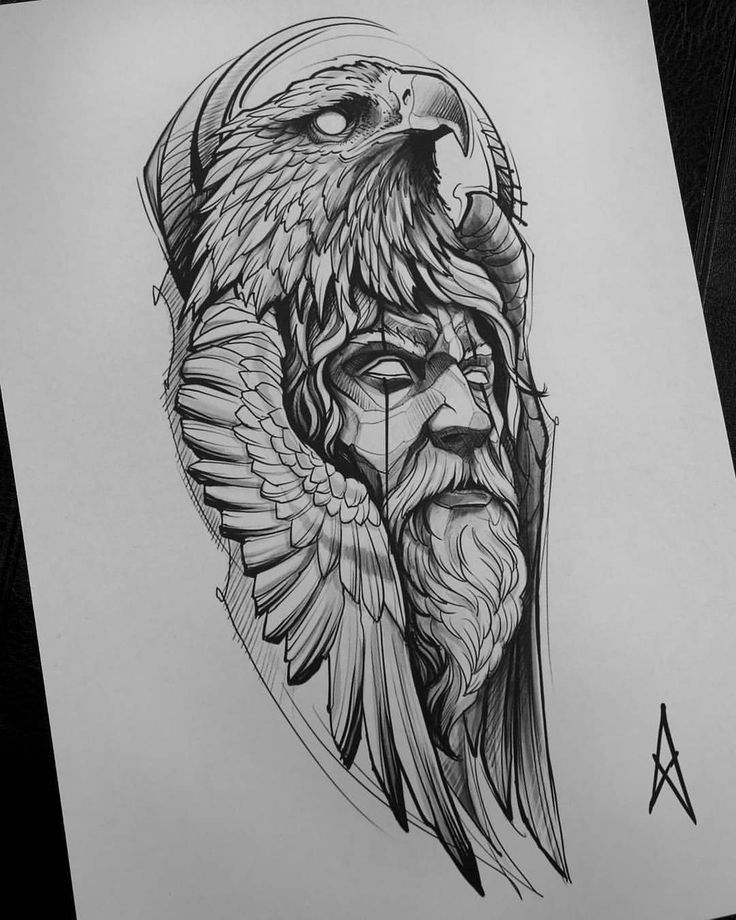 Tattoos of odin 7