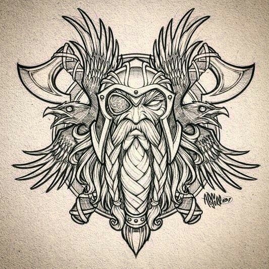 Tatuagens de odin