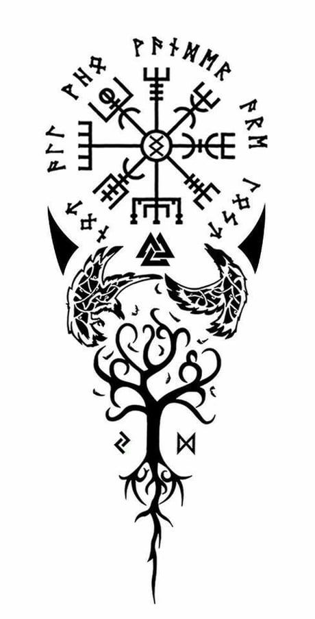 Tattoos of odin 9