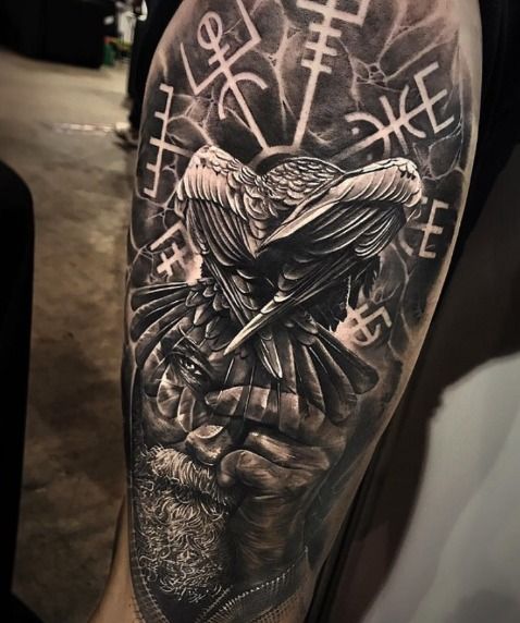 Tattoos of odin 4
