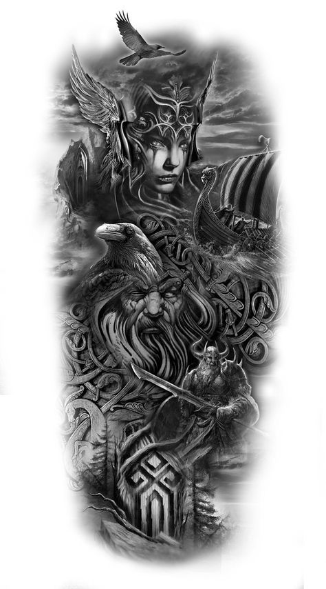 Tattoos of odin 10