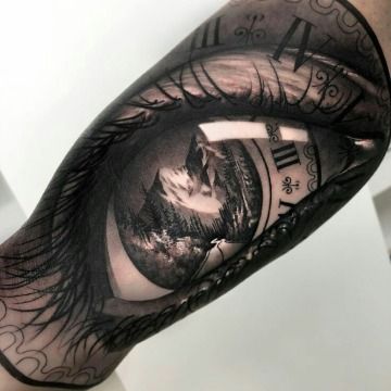 Tatuaggi di ojos realistas 3