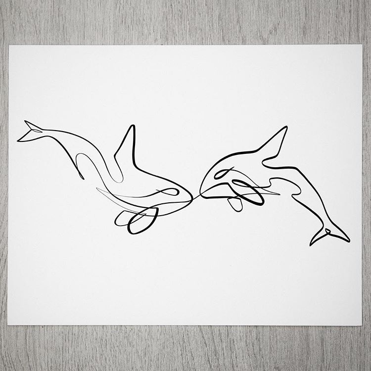 Tattoos of orcas 33
