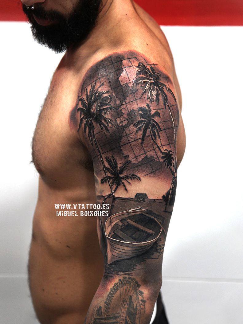 Tatuagens de paisajes 33